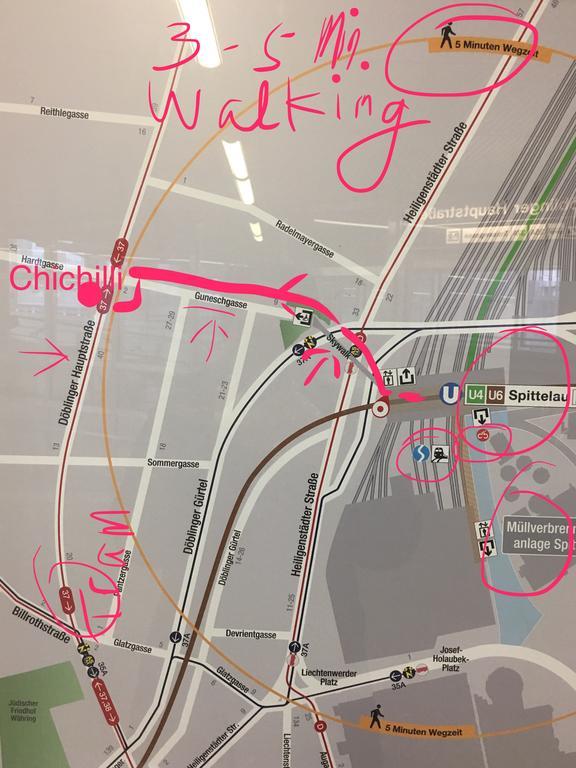 Chichilli Hostel Wien Eksteriør billede